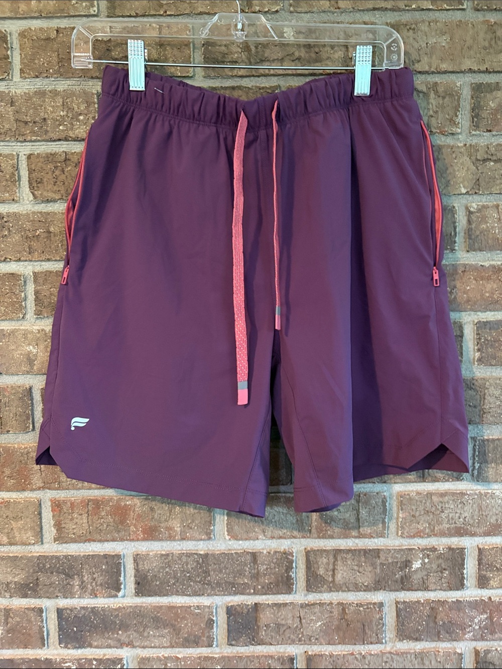 Unisex Fabletics “The One” Performance Shorts - Deep Mulberry